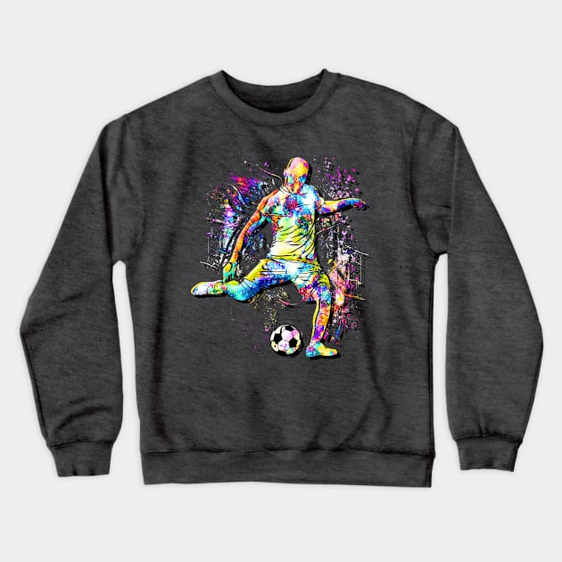 Cristiano - Soccer Player Crewneck Sweatshirt by BabyYodaSticker